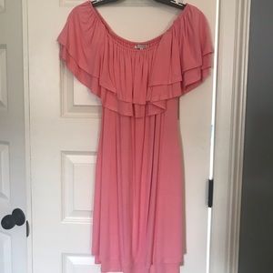 Off-the-shoulder Dress by Rebecca Mikoff